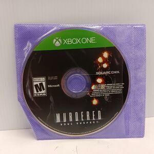 Murdered: Soul Suspect (Microsoft Xbox One) DISC ONLY Good Condition Works